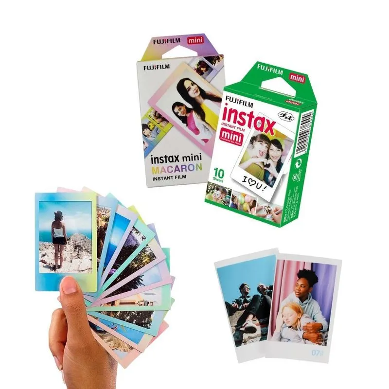 Filme Instax E Filme Instax Macaron - 20 Poses