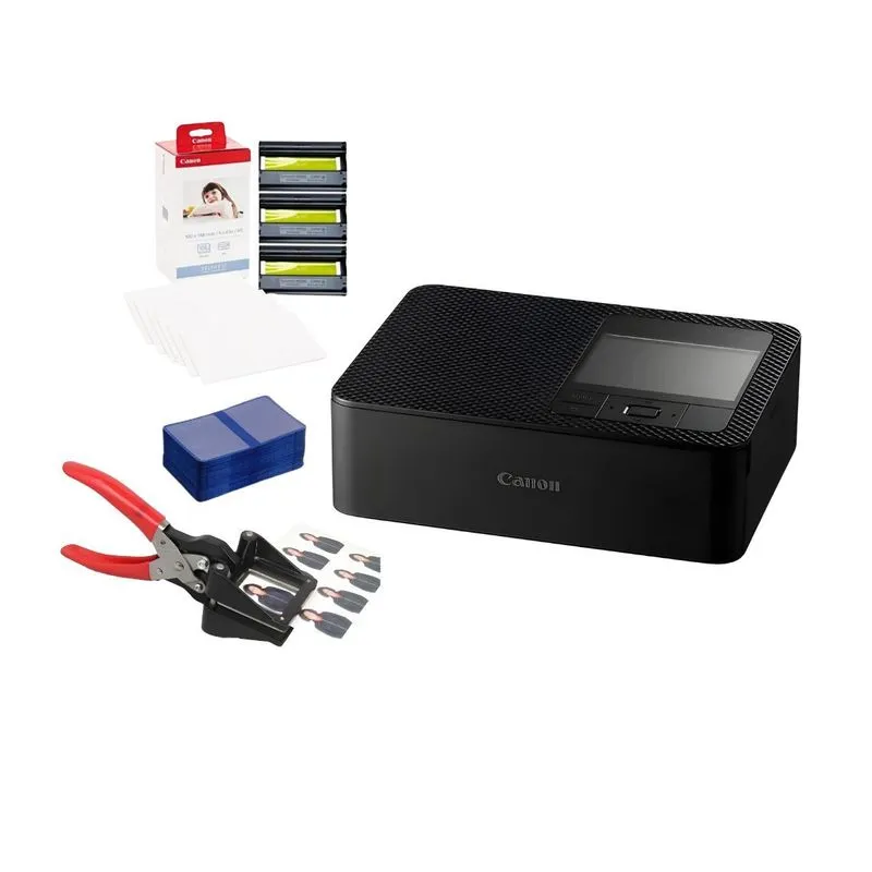 Canon Selphy Cp1500 Com 108 Fotos + Cortador + Carteirinhas