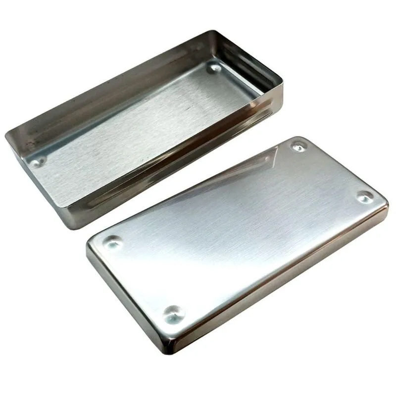 Estojo Inox Caixa Cirurgica Médico Dentista 20x10x03cm Aço