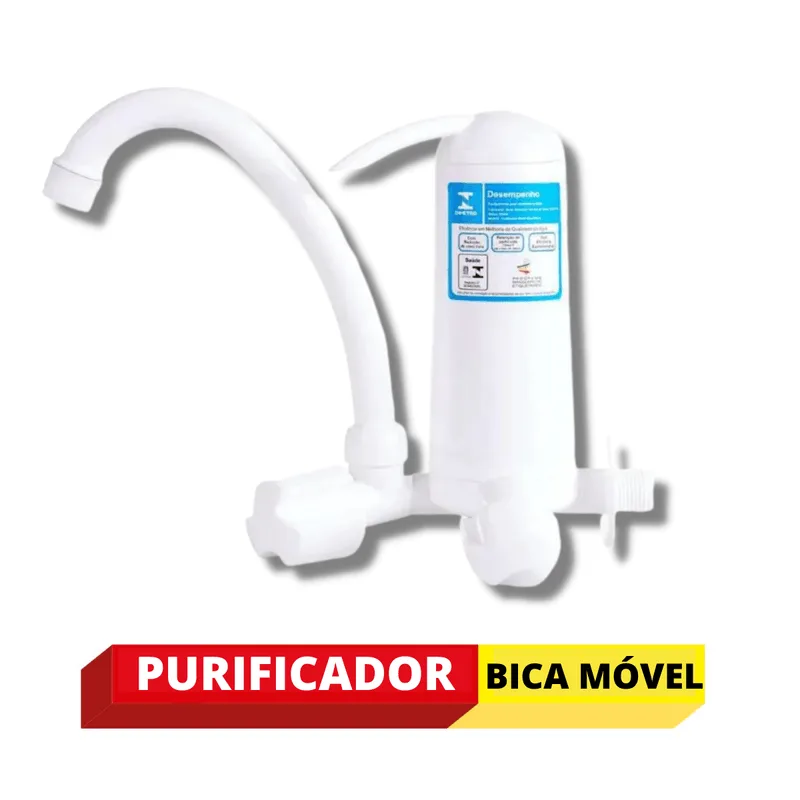 Purificador Linha Madri Bica Móvel 1/2 - Duda Branca