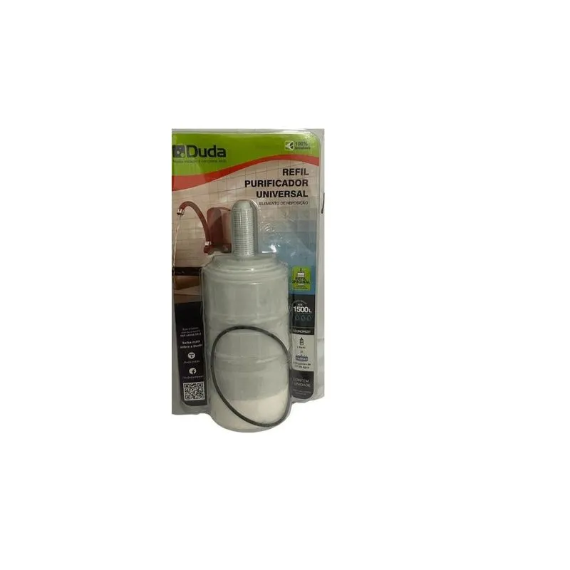 Refil Para Filtro Com Torneira Bica Móvel Duda Universal