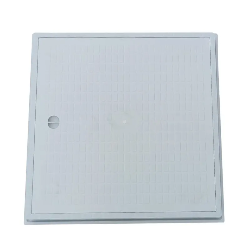 Tampa de Esgoto Reforçada Garagem Condomínio Calçada 55x55cm