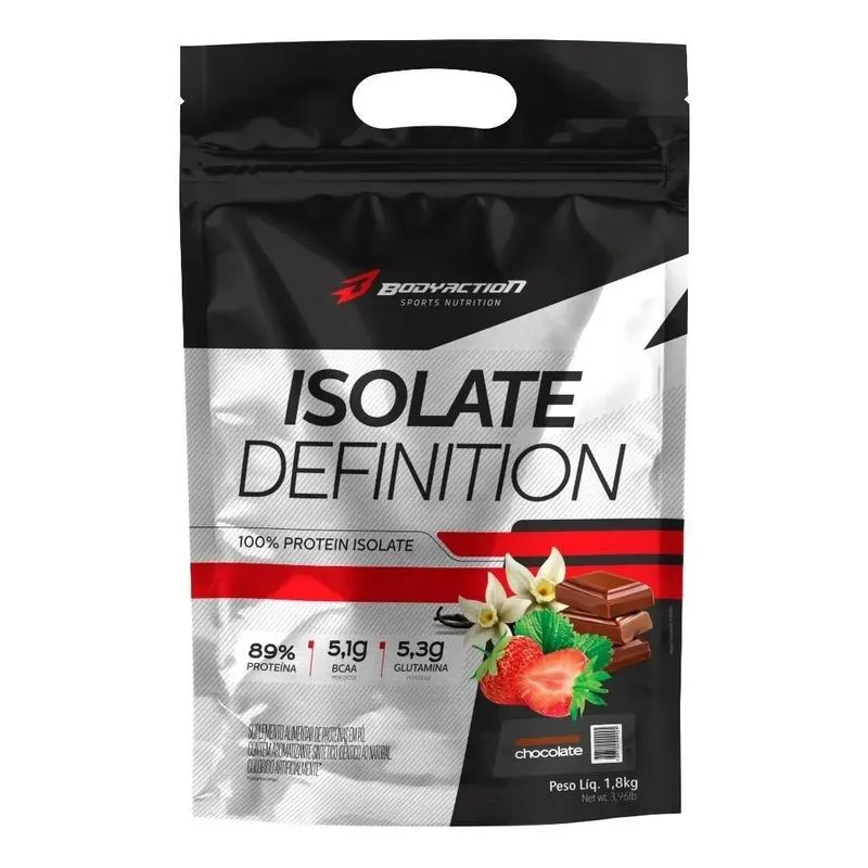Whey Protein Isolate Definition 1.8kg Body Action Chocolate