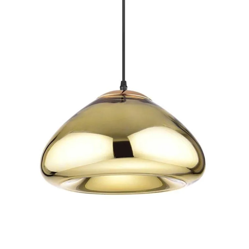 Luminária Pendente Void Berlim Dourado Dourado