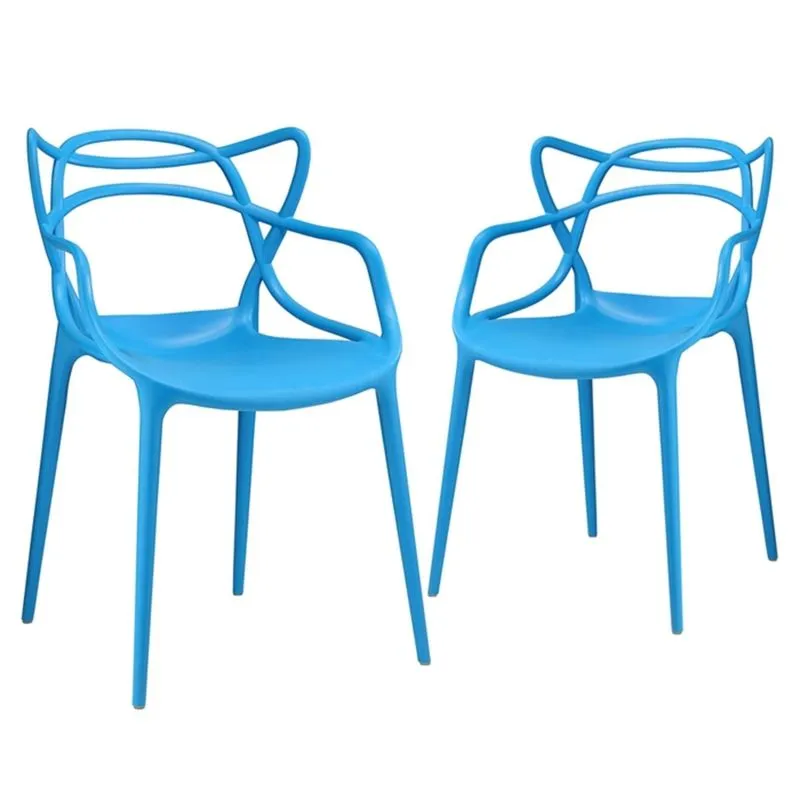 KIT - 2 x Cadeiras Allegra - Azul
