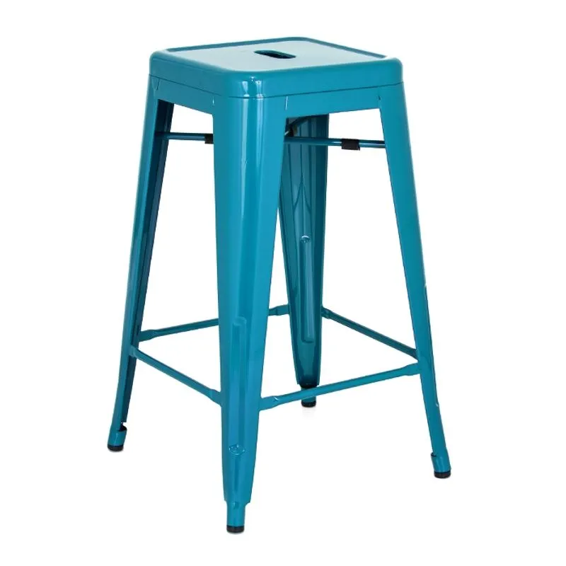Banqueta Tolix 66 cm - Turquesa