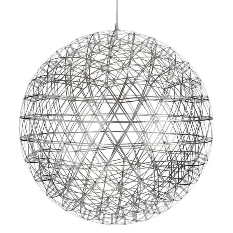 Luminária Pendente Raimond Puts 70 Cm Prata