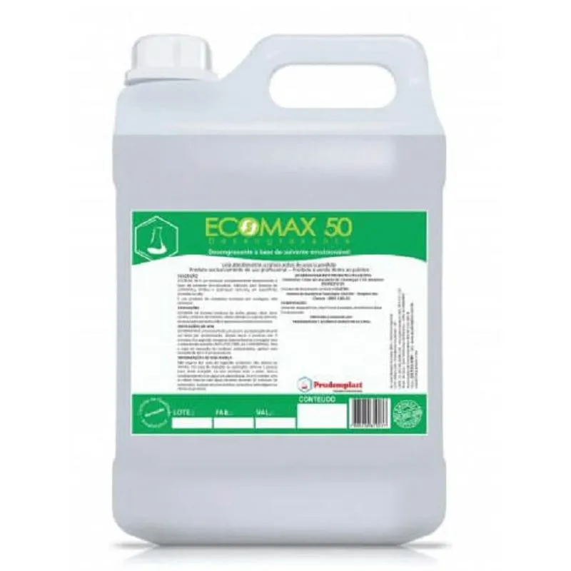 Removedor De Graxa, Óleo E Piche- Ecomax 50 - 5lts