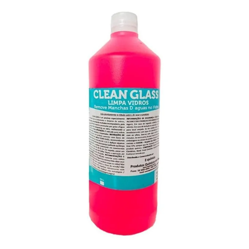 Removedor De Manchas E Limpa Vidros Clean Glass - 1lt