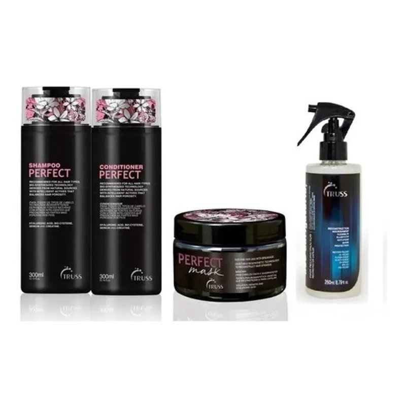 Truss Kit Perfect Shampoo + Cond + Masc + Uso Obrigatório