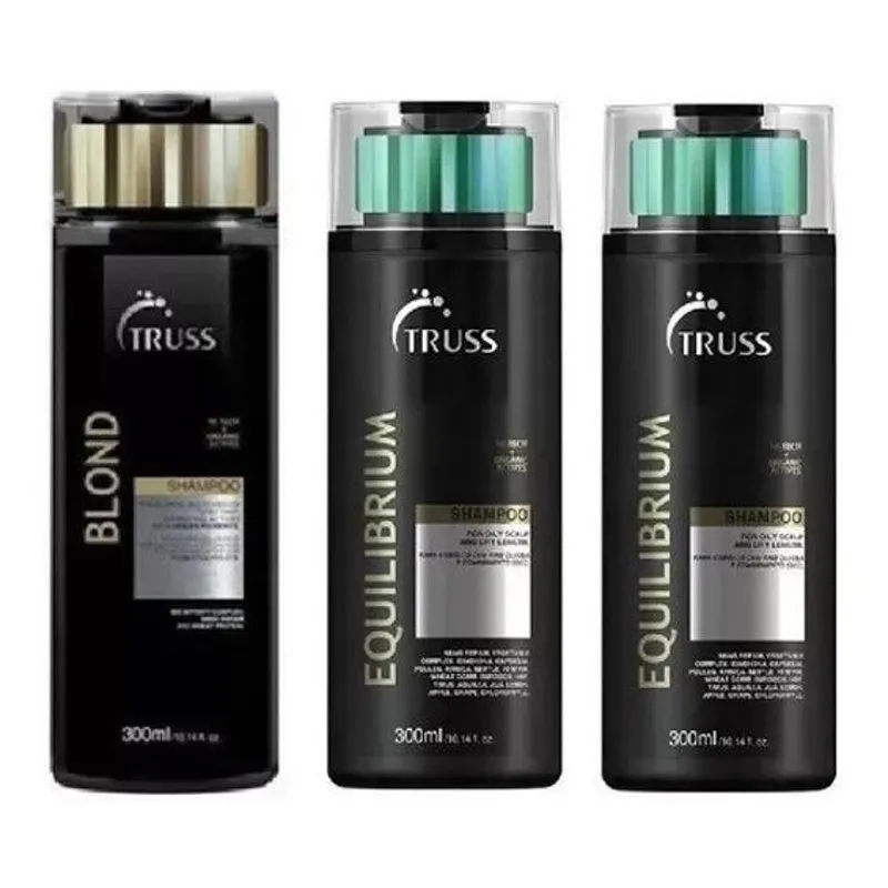 Truss Kit Shampoo Blond + 2x Shampoos Equilibrium