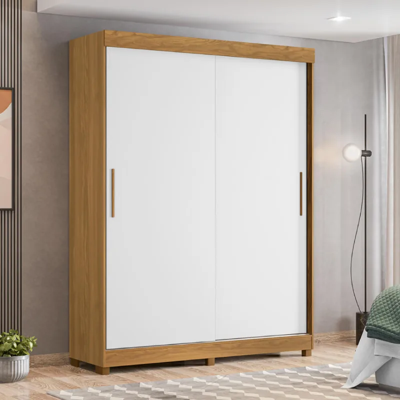 Guarda-Roupa Spin Flex com 2 Portas de Correr e 2 Gavetas