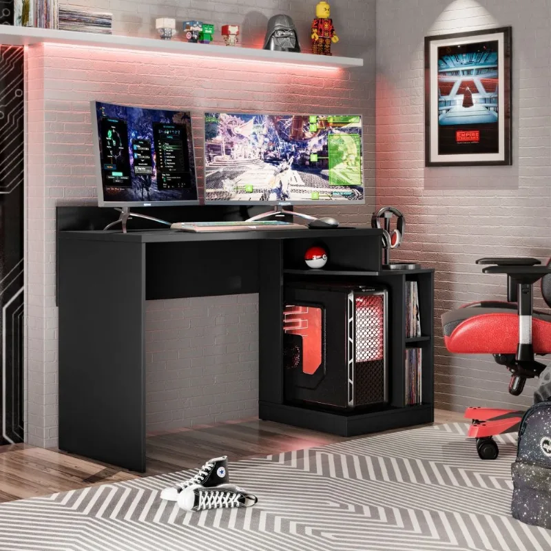 Mesa Albatroz Gamer Play Ergonômica