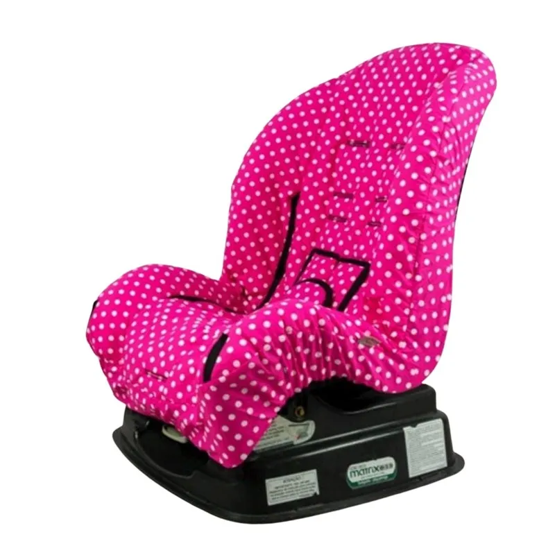 Capa Para Cadeira Pink Com Bola Branca - Neo Matrix