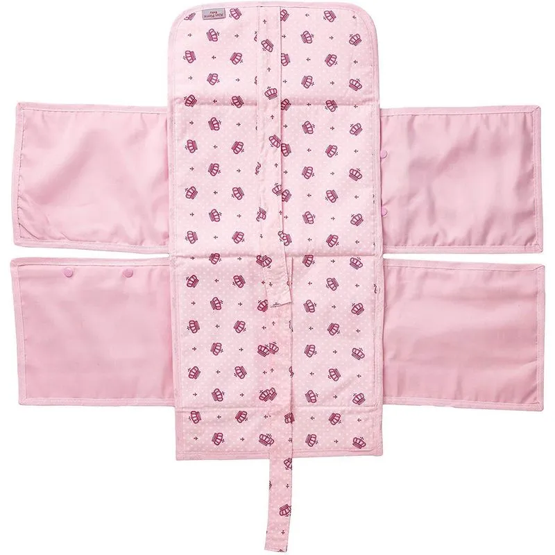 Trocador E Porta Fraldas Coroa Rosa Trocador E Porta Fraldas Coroa Rosa