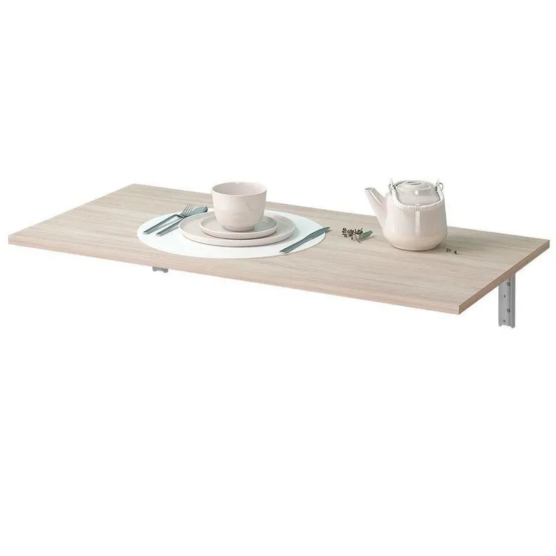 Mesa Dobrável De Parede Cozinha Escritório 68X45 Amadeirado