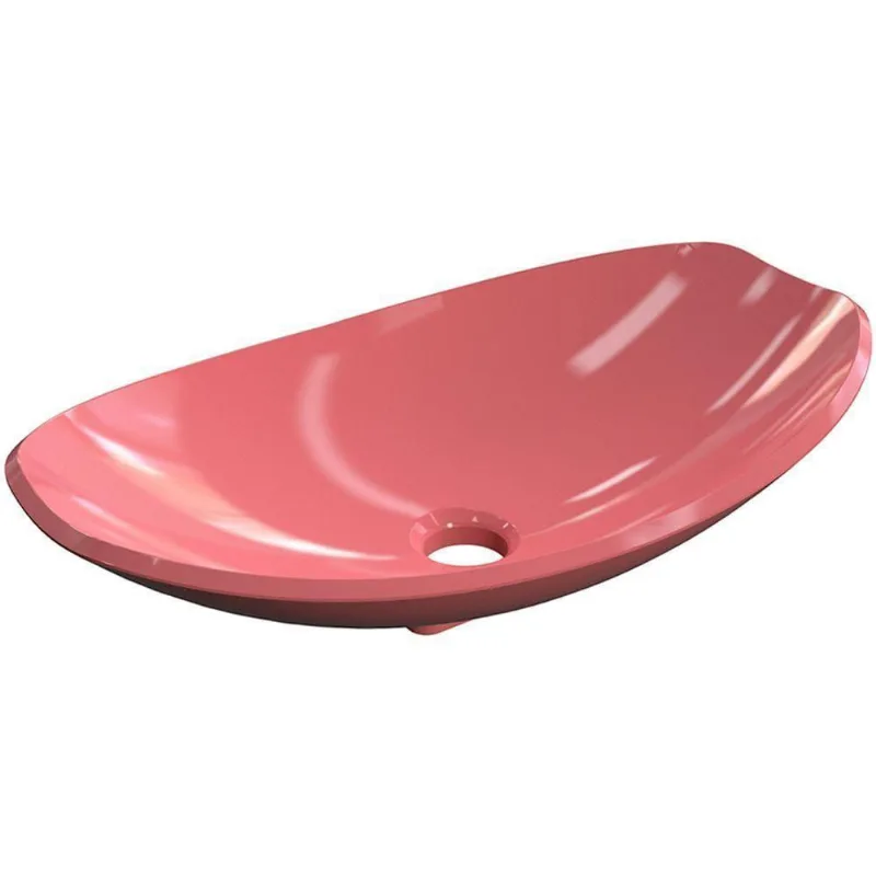 Cuba De Apoio Canoa C01 Para Banheiro Lux L45 Rosa