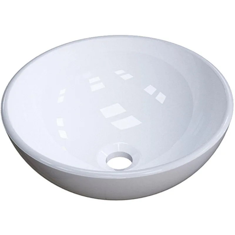 Cuba De Apoio Redonda C01 Para Banheiro R30W Branco