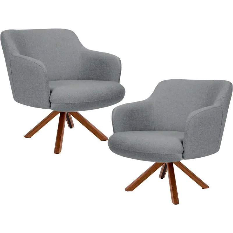 Kit 02 Poltronas Jade D02 Cinza C-416
