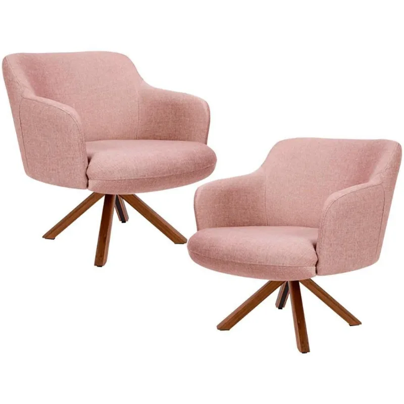 Kit 02 Poltronas Jade D02 Rosa C-105