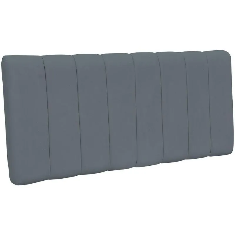 Cabeceira Cama Box Painel Casal Queen 160cm Dubai W01 Cinza