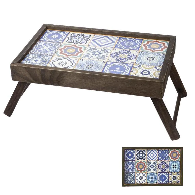 Mesa Café Da Manha Mosaico Envelhecido