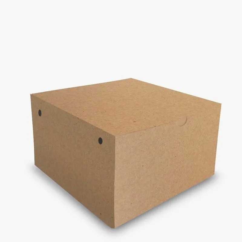 Caixa Box Embalagem Para Hambúrguer Para Kraft 100Un