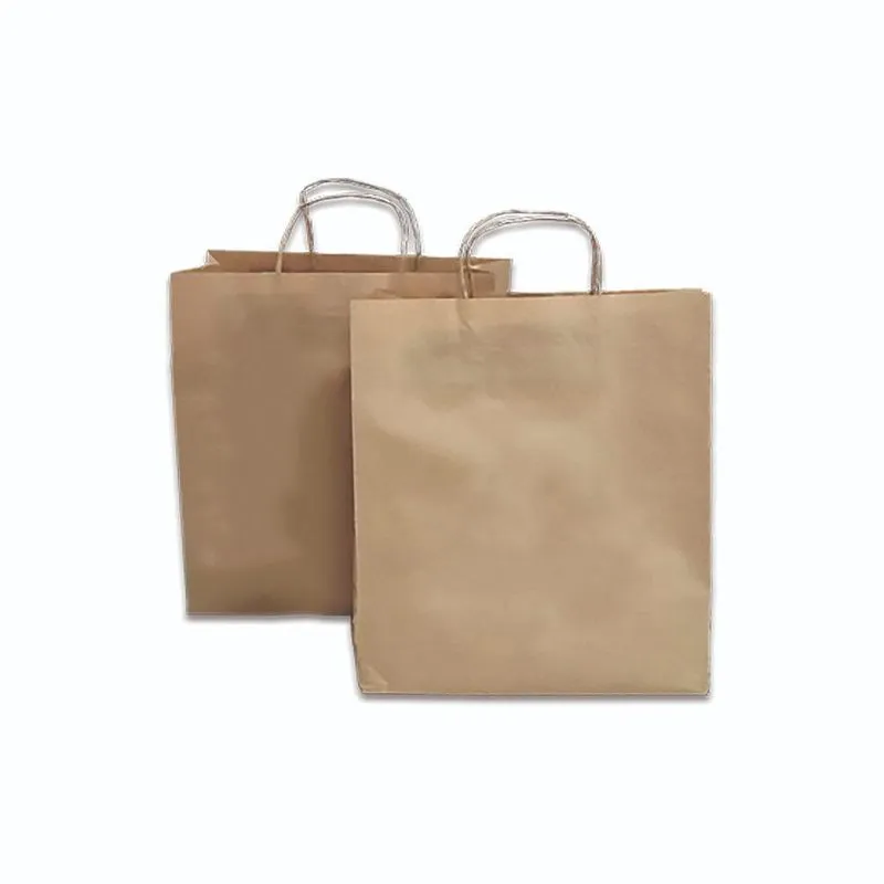 Sacola, Saco Kraft Com Alça Delivery 32x30x19cm Liso - 200un