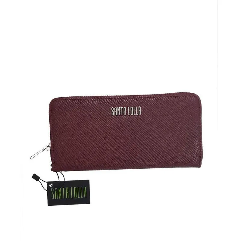 Bolsa Carteiro Santa Lolla Slim Risco Original Vermelho