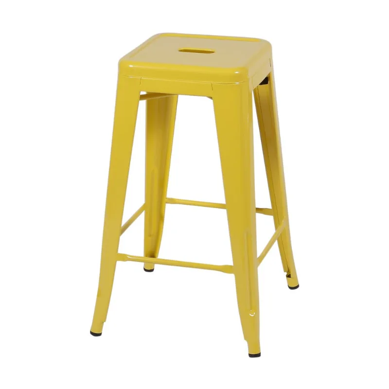 Conjunto de Banquetas Iron Média 2 peças Amarela