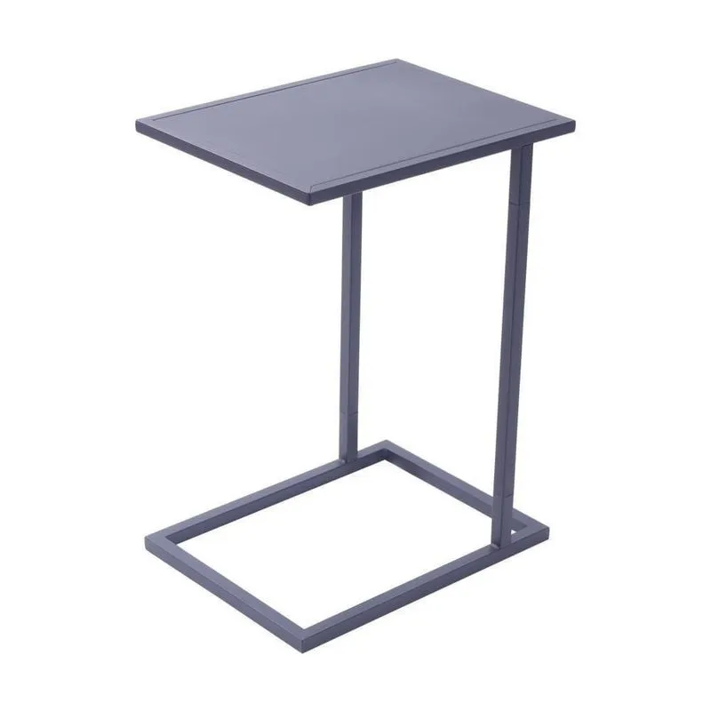 Mesinha Juno Preto Tampo E Base Metal