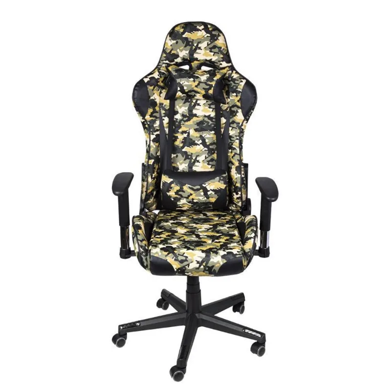 Cadeira Gamer Army F16 Or Design Camuflada Até 120kg