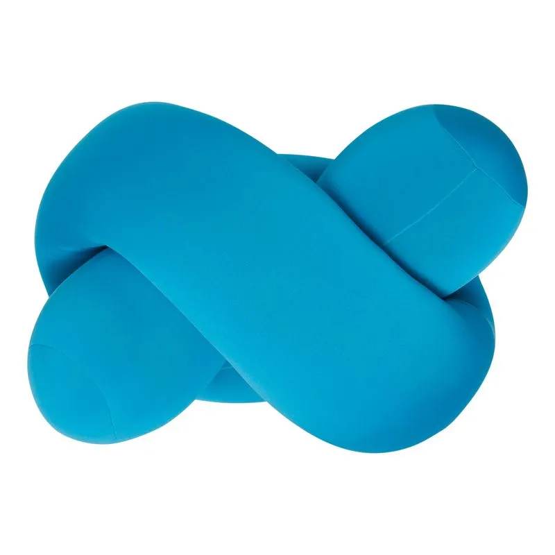 Travesseiro De Corpo Rolo Nó Azul Bf