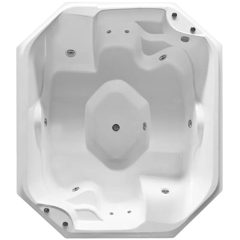 Spa Lineaplas Vienna 2,10x1,80x0,72 Gel Coat Com Hidro-Padrão