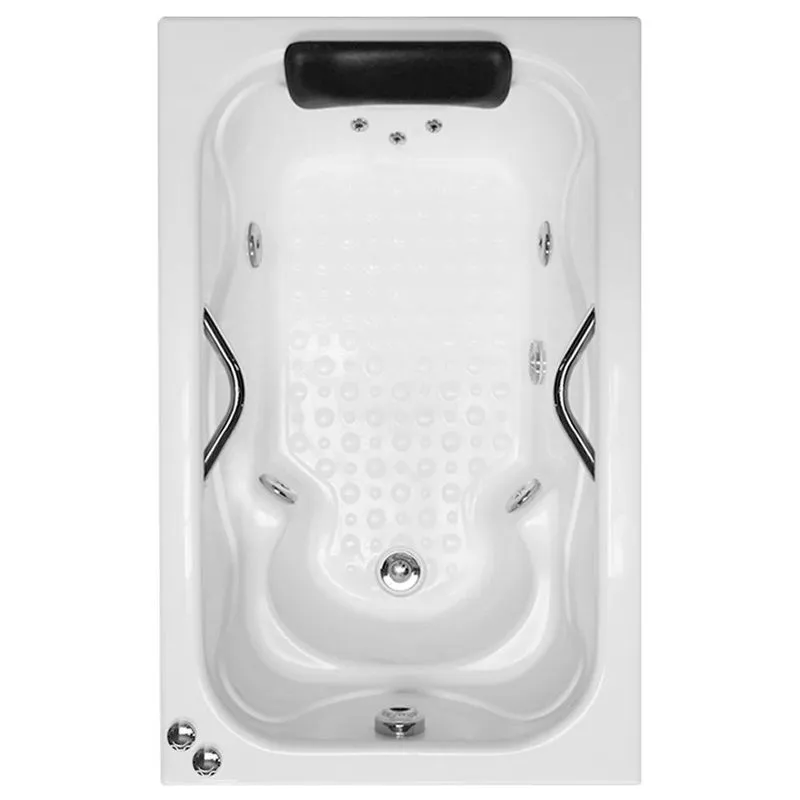Banheira de Hidromassagem Turim Individual 1,08x0,70x0,49 Gel Coat-Completa