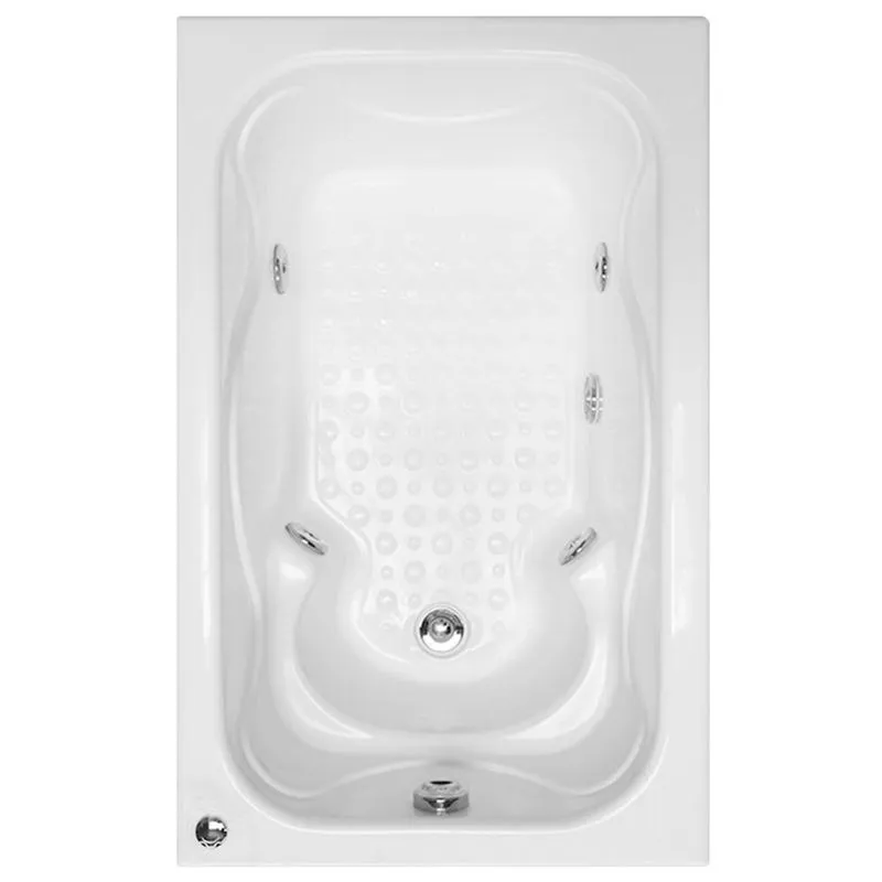 Banheira de Hidromassagem Turim Individual 1,08x0,70x0,49 Gel Coat-Padrão
