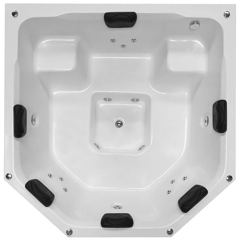 Spa Lineaplas San Juan 1,70x1,70x0,85 Gel Coat Com Hidro-Completa