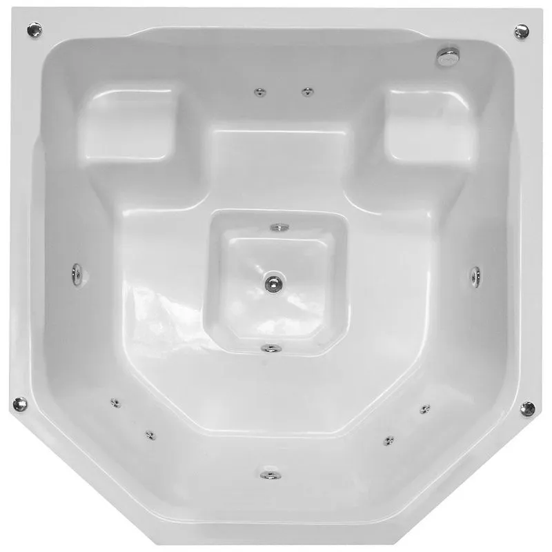 Spa Lineaplas San Juan 1,70x1,70x0,85 Gel Coat Com Hidro-Padrão