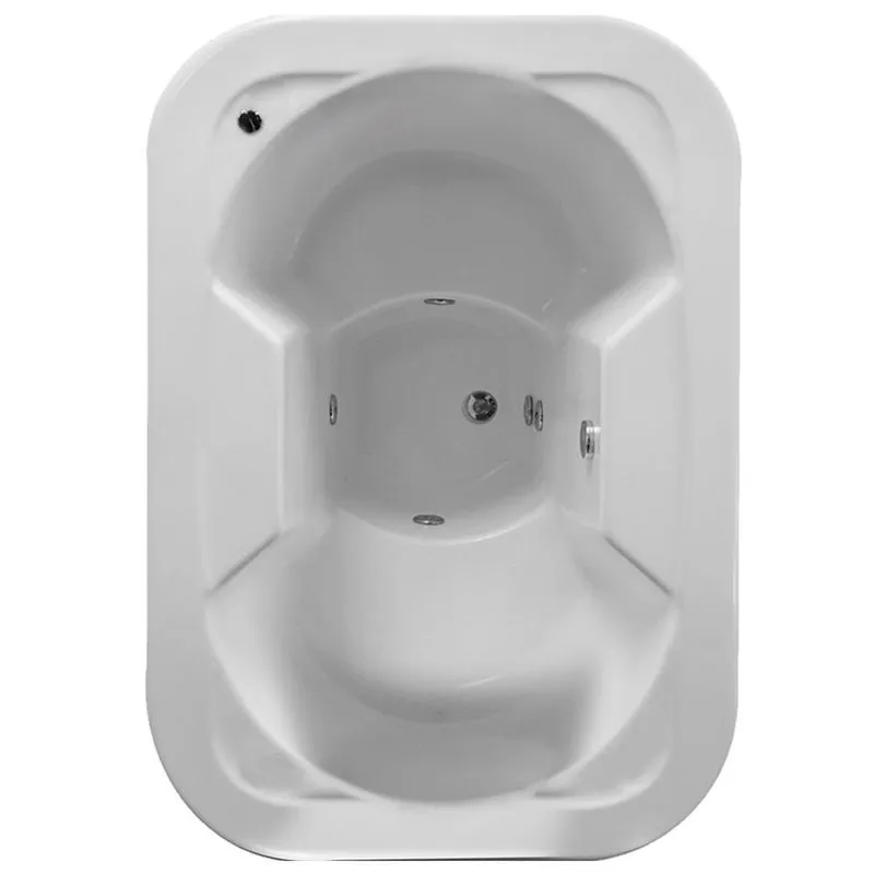 Banheira de Hidromassagem Ofuro Hibis III Dupla 1,60x1,10x0,90 Gel Coat-Padrão