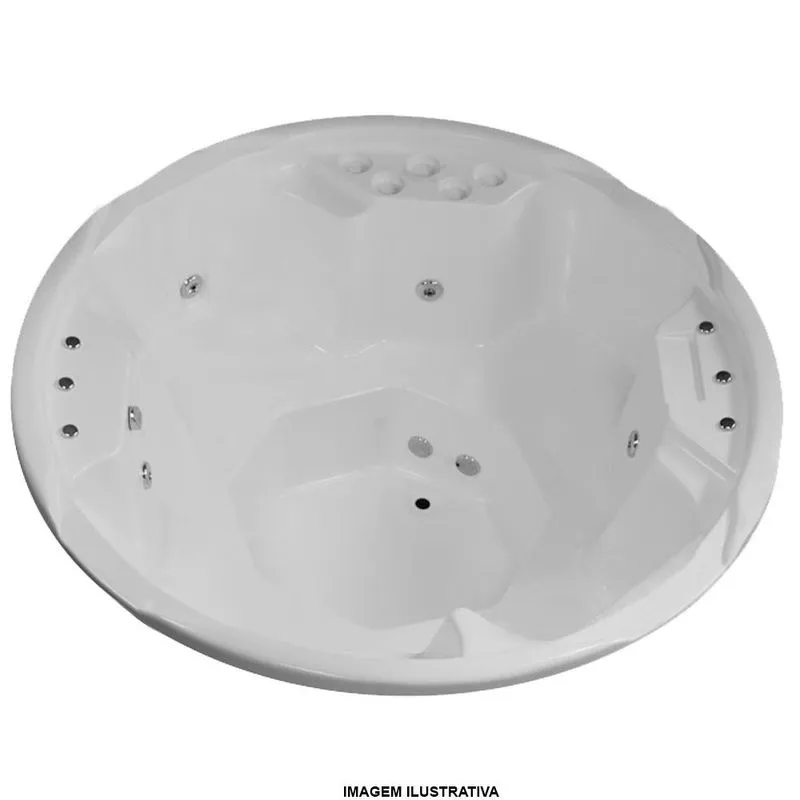 Spa Lineaplas Montana 2,00x2,00x0,85 Acrilico Com Hidro-Padrão