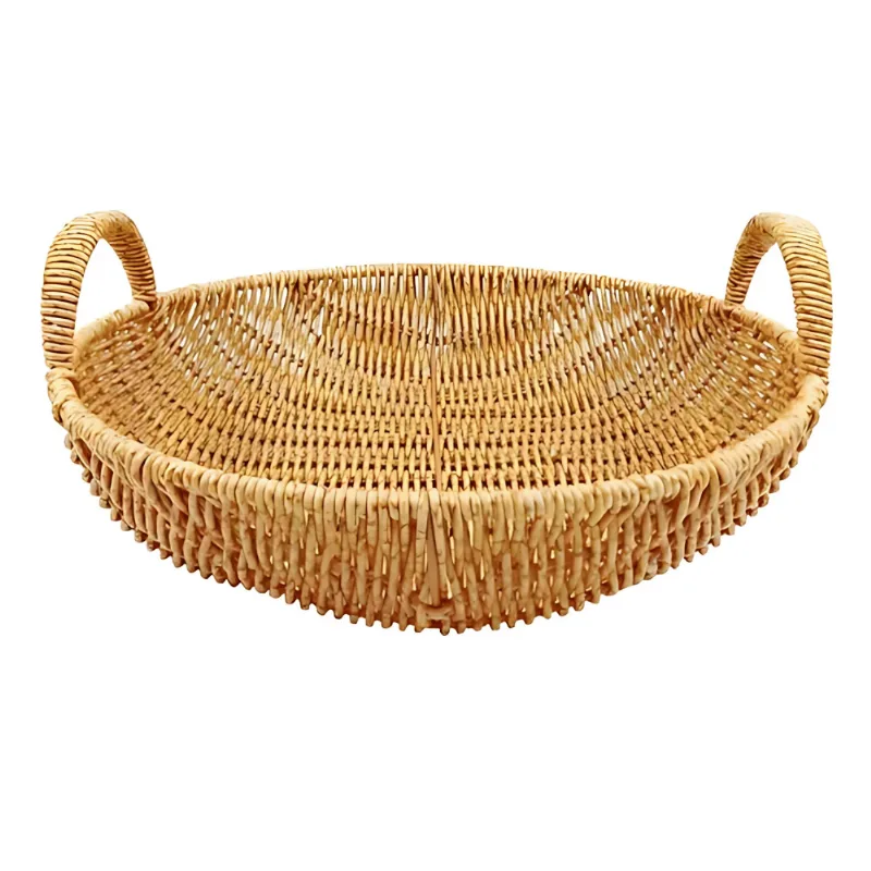 Fruteira De Mesa Rattan 30x30x7 - Cores Sortidas Fwb Importadora