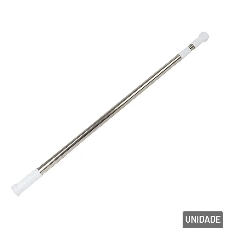 Varão Extensível 70 Até 120cm Inox - Tudo Em Caixa