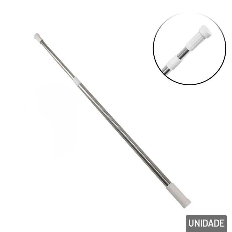 Varão Extensível 140 Até 260cm Inox - Tudo Em Caixa
