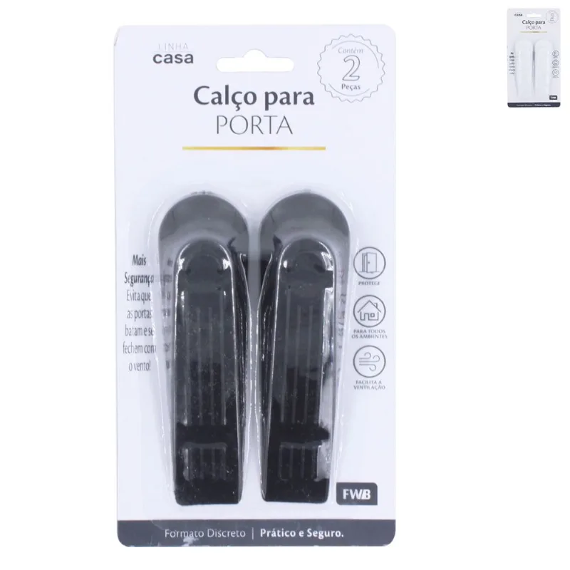 Calço P/ Porta 11,5cm 2 Peças em Plástico FWB