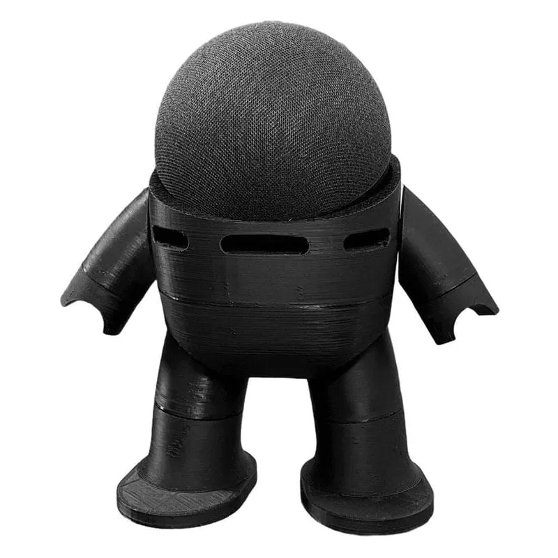 Suporte Mesa Casa Robô Para Amazon Alexa Echo Dot 4 Preto