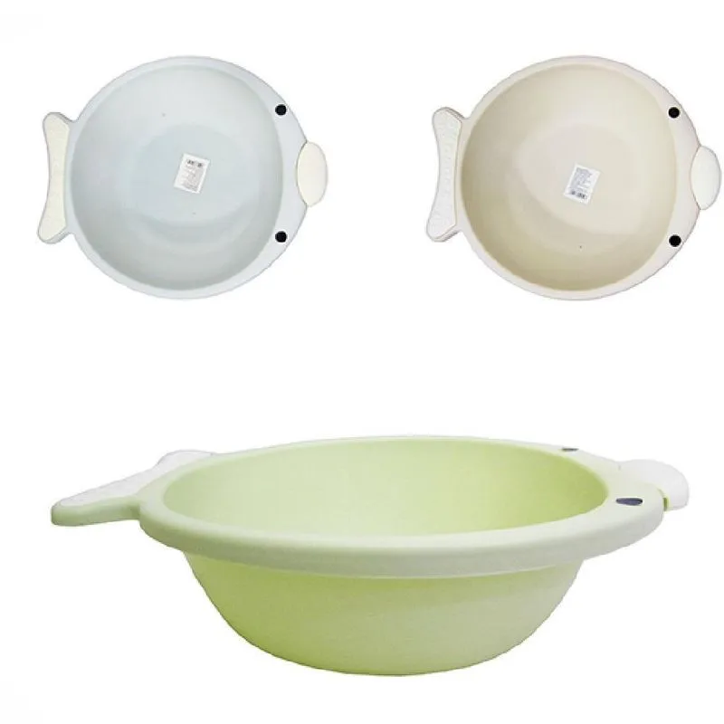 Bacia De Plástico Redonda 2 Litros Peixinhos 2l Azul