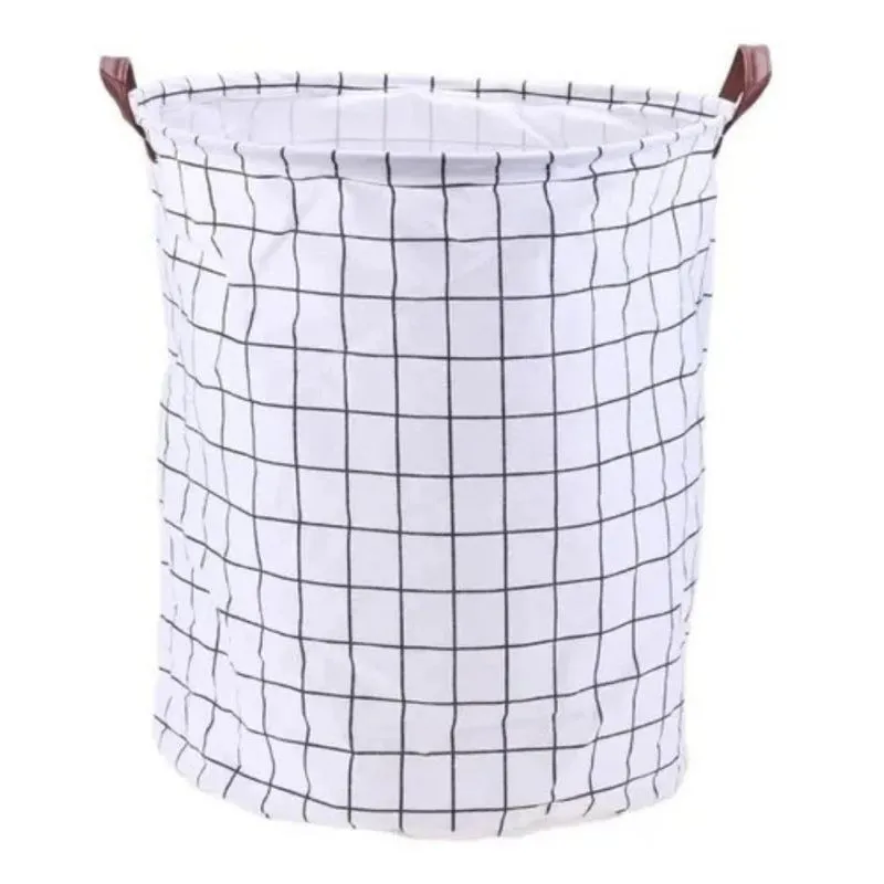 Cesto Saco Organizador Roupa Suja Dobrável Multiuso Fwb