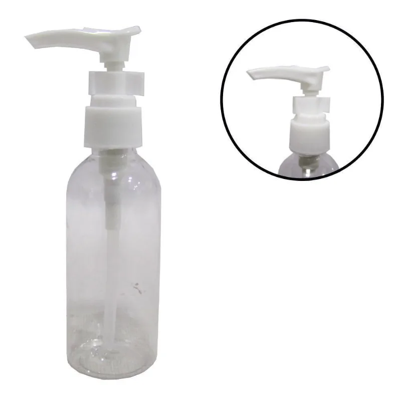 Frasco Valvula Pump De Plastico Para Viagem 80ml