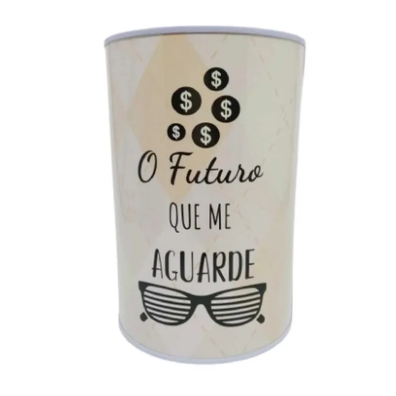 Cofre Lata O Futuro Que Me Aguarde - Fwb