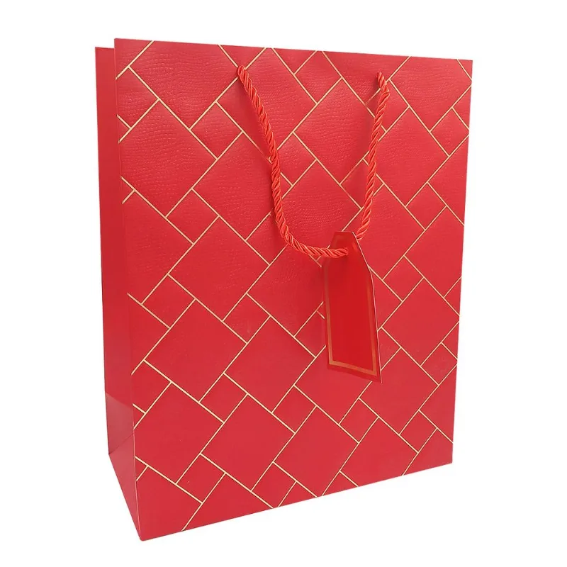 Sacola P/ Presente 32x26x12cm em Papel FWB